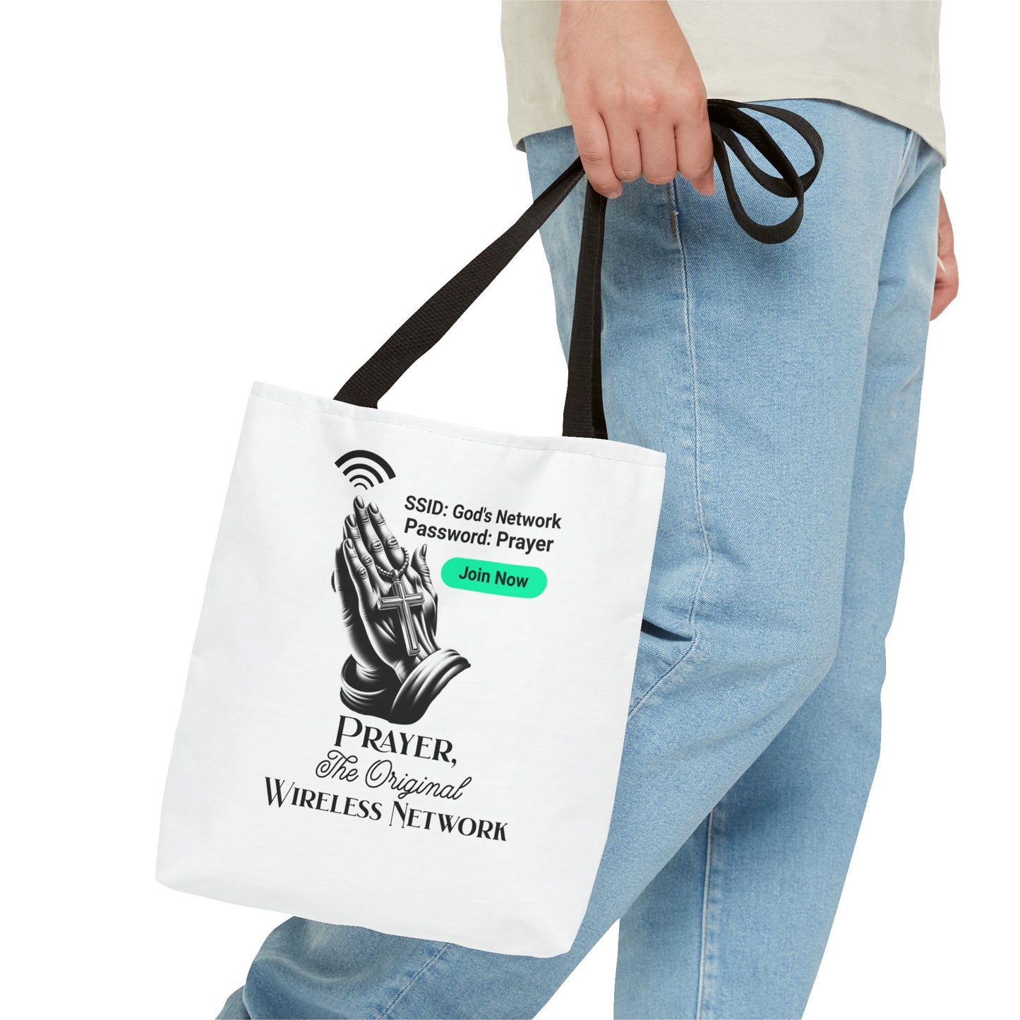 Prayer Praying Hands Tote Bag