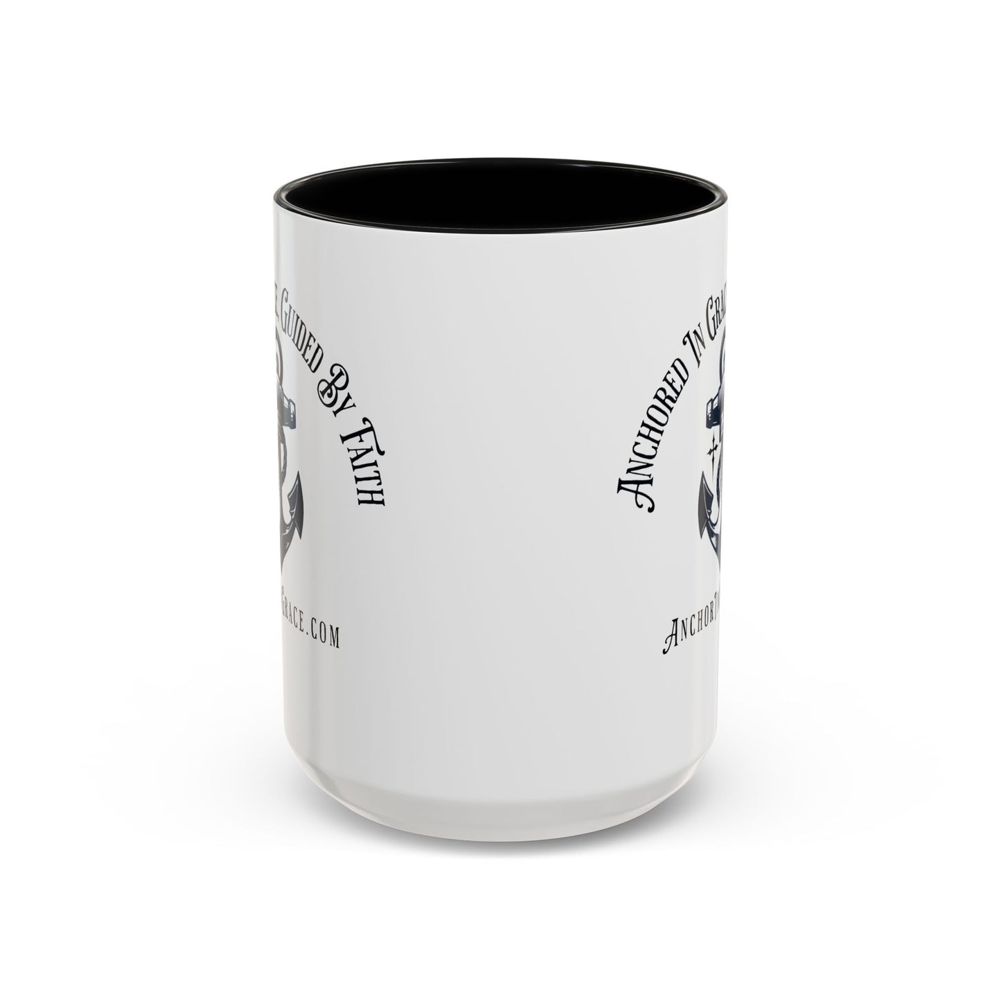 Anchor In Grace Coffee Mug - Inspirational Anchor Design for Faith & Hope