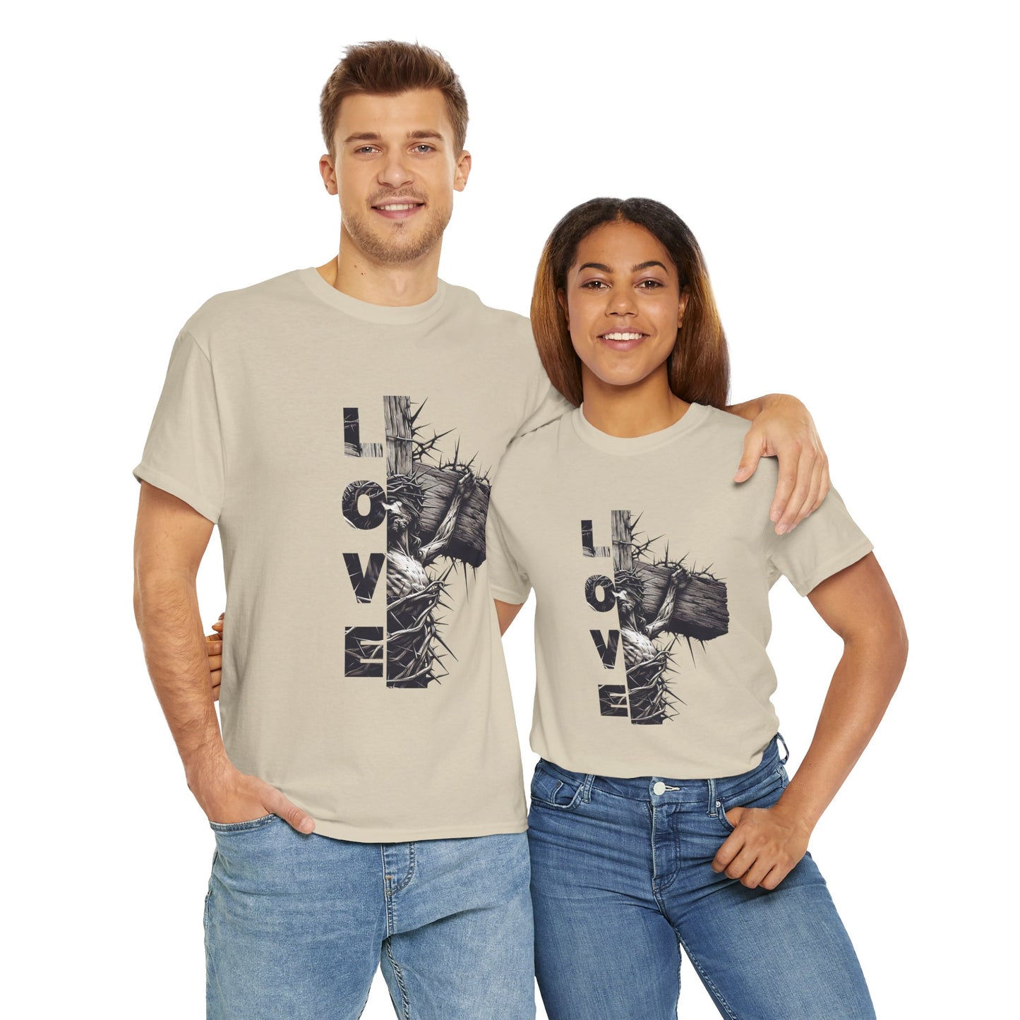 Jesus Christ's Love Crucifixion -  Unisex T-Shirt