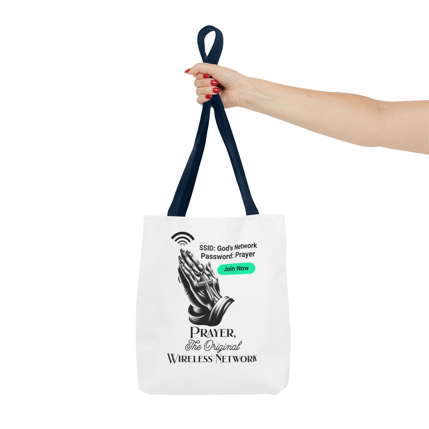 Prayer Praying Hands Tote Bag