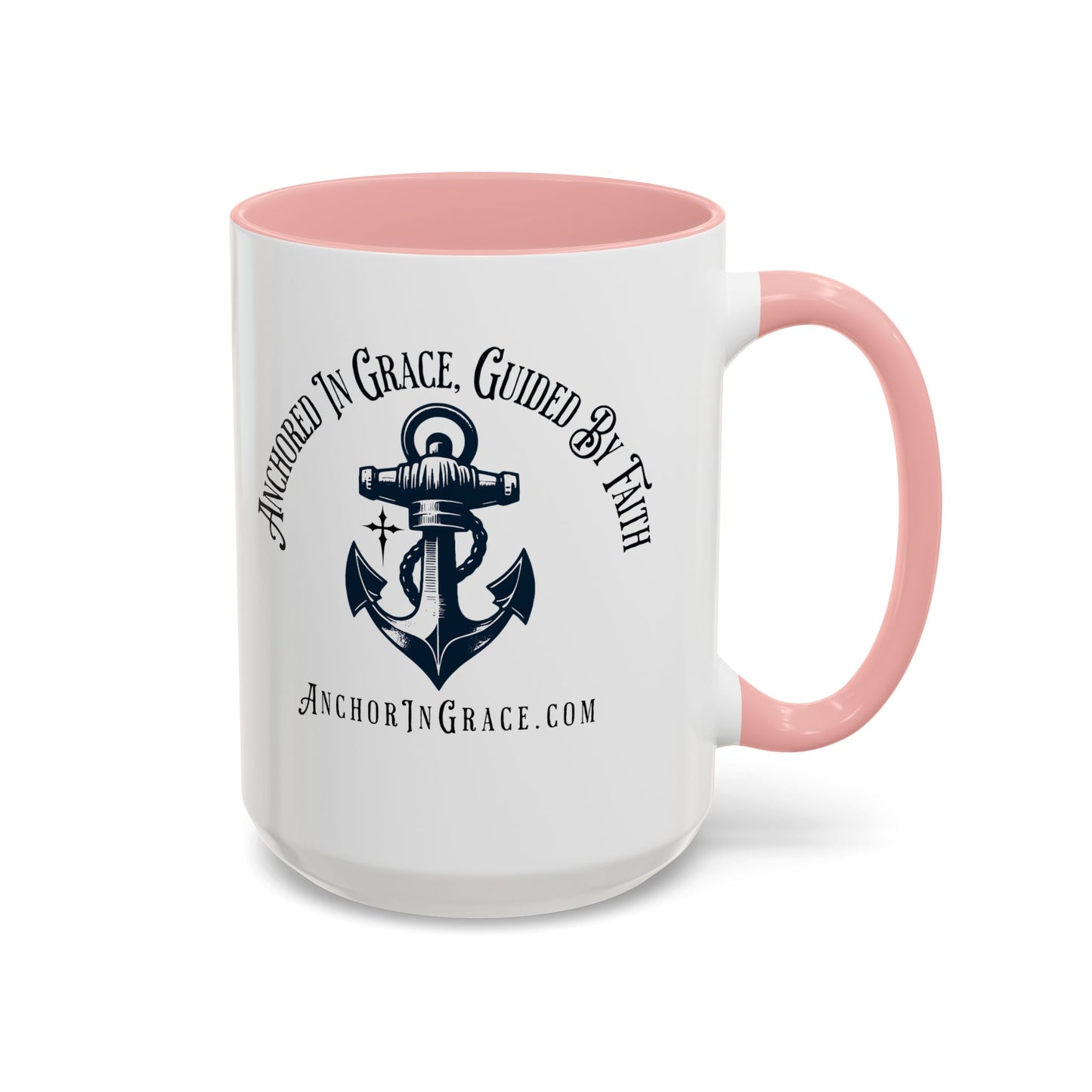 Anchor In Grace Coffee Mug - Inspirational Anchor Design for Faith & Hope