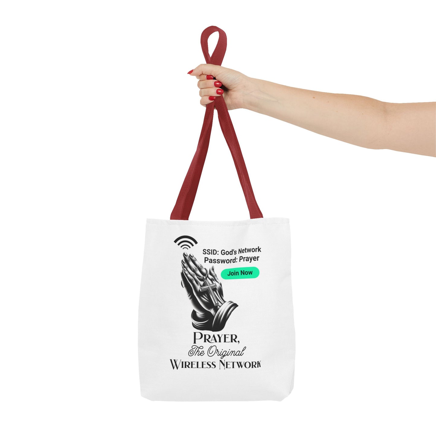 Prayer Praying Hands Tote Bag