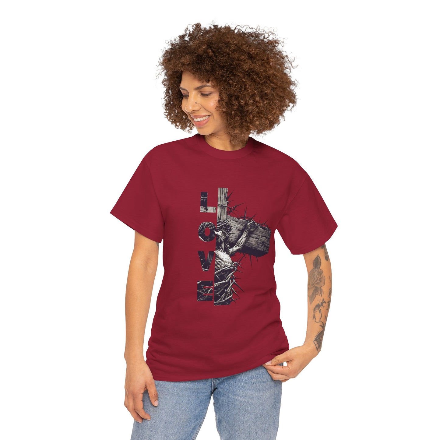 Jesus Christ's Love Crucifixion -  Unisex T-Shirt