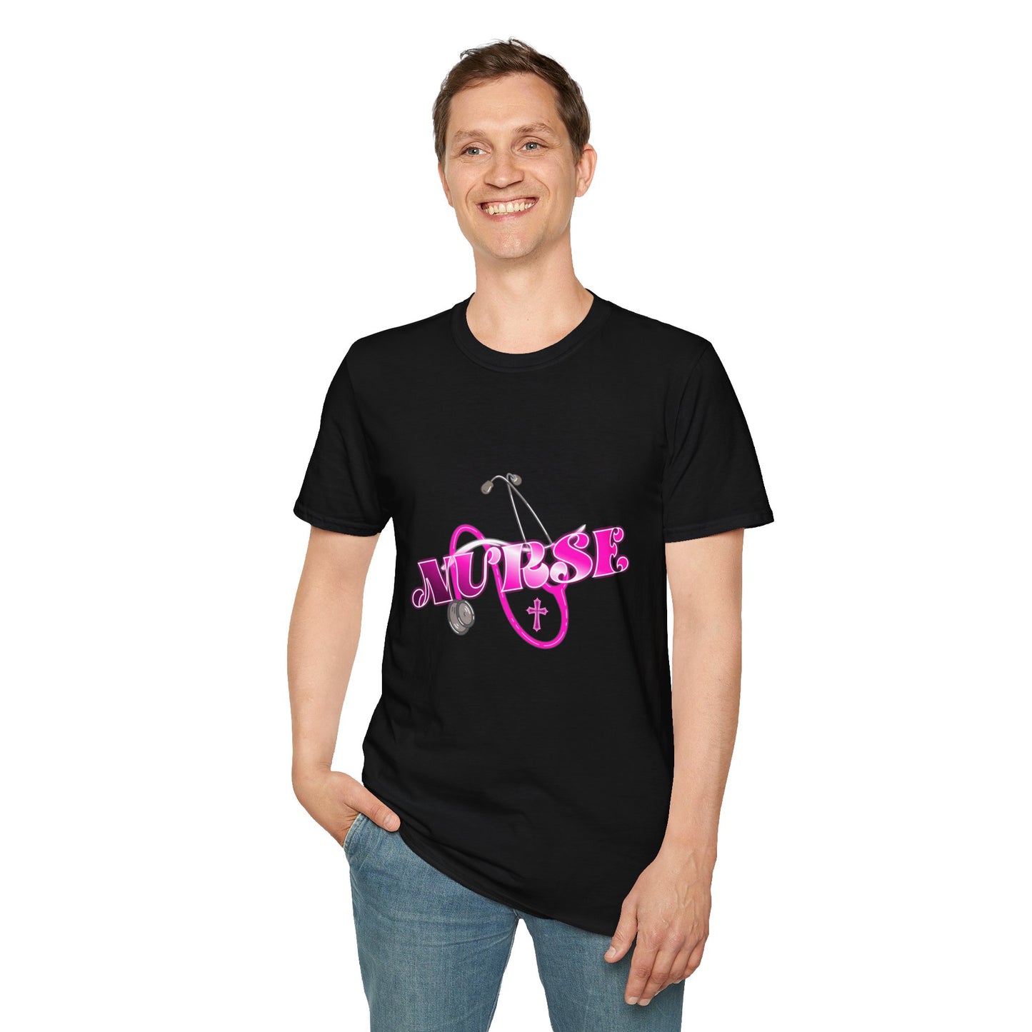 Nurse Graphic Unisex Softstyle T-Shirt