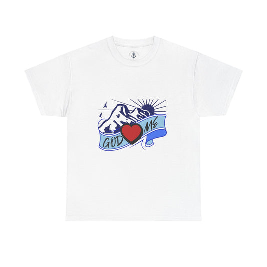 God Heart Me Graphic Unisex Heavy Cotton Tee - Casual Stylish Wear