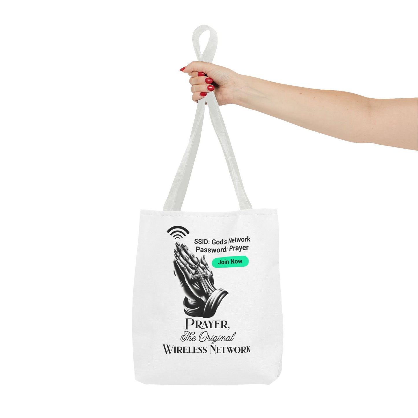 Prayer Praying Hands Tote Bag