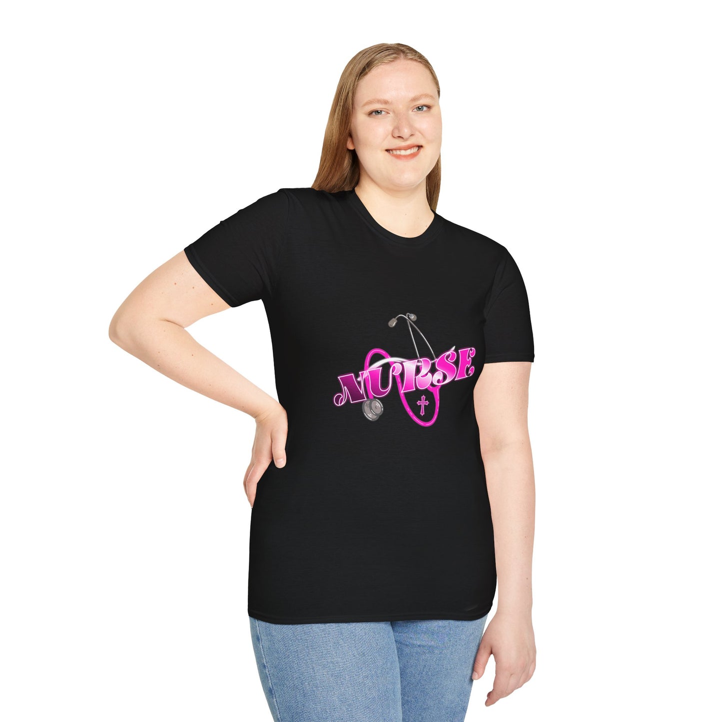 Nurse Graphic Unisex Softstyle T-Shirt