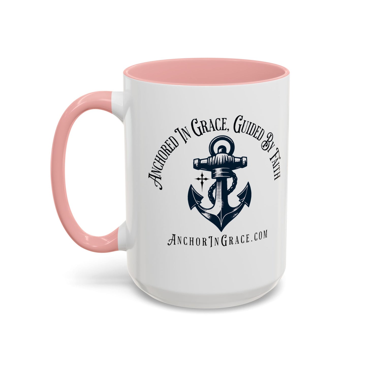 Anchor In Grace Coffee Mug - Inspirational Anchor Design for Faith & Hope